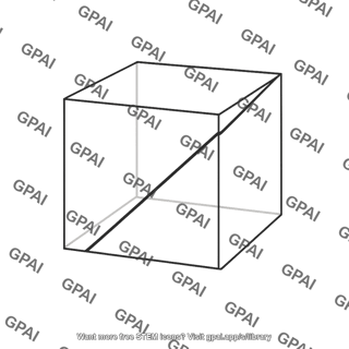 Cube body diagonal