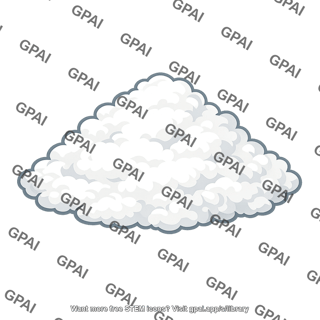 Fluffy cloud