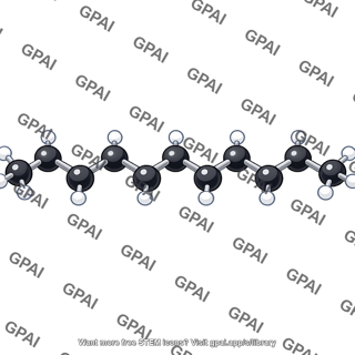 C7h16 molecule