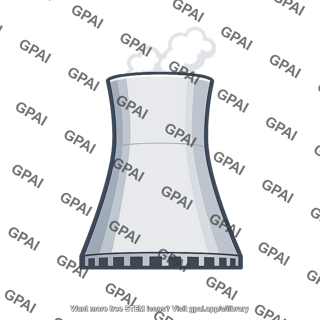Nuclear power plant cooling tower
