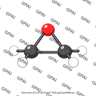 Ethylene oxide molecule