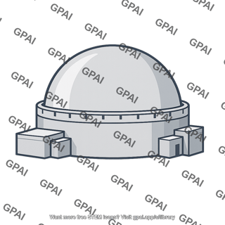 Reinforced concrete containment shell