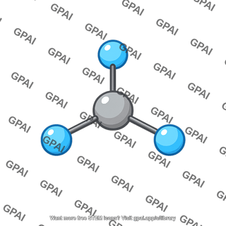 Trigonal planar molecule