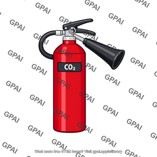 Carbon dioxide fire extinguisher