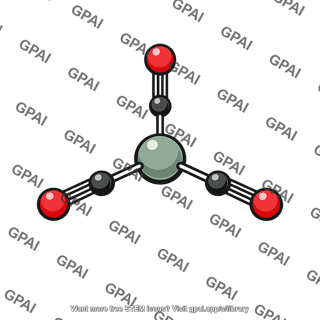 Trigonal planar molecule