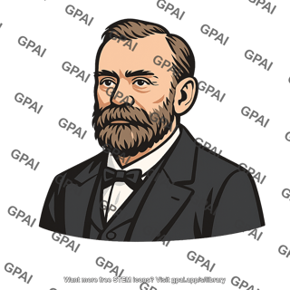 Alfred nobel portrait