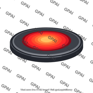 Hot stovetop
