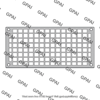 Metal grid plate