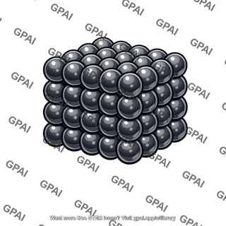 Iron metallic solid