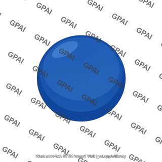 Blue sphere