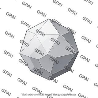 Nanodiamond rhombic dodecahedron