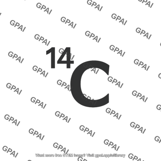 Carbon 14 atom