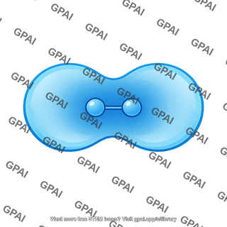 Electron density distribution symmetric