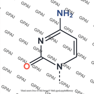 Cytosine structural formula
