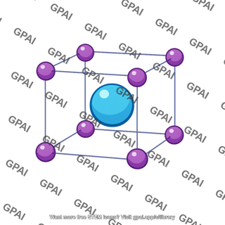 Rubidium iodide unit cell cscl type