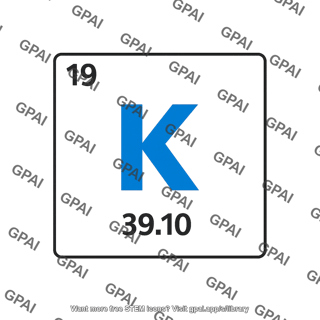 Potassium element cell