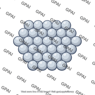Close packed atom layer hexagonal lattice