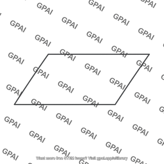 Parallelogram unit cell