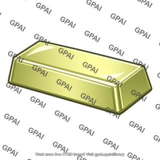 Green gold alloy