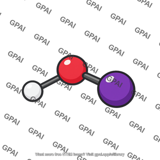 Hypoiodous acid molecule