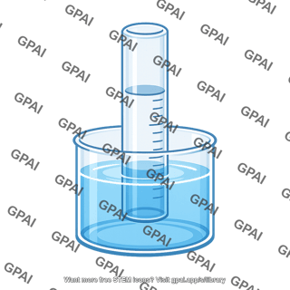 Gas collected over water apparatus
