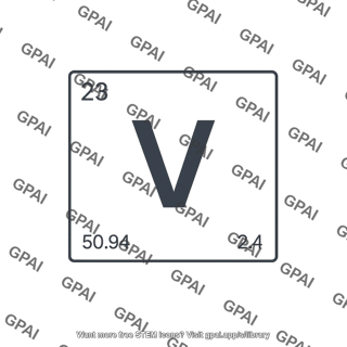 Vanadium element symbol