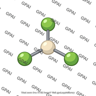 Trigonal planar molecule