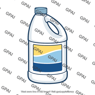 Bleach bottle