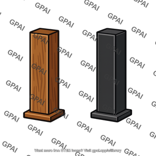 Furniture pedestal