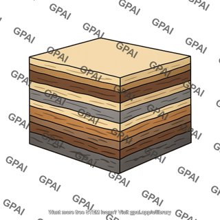 Underground rock formation