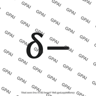 Partial negative symbol