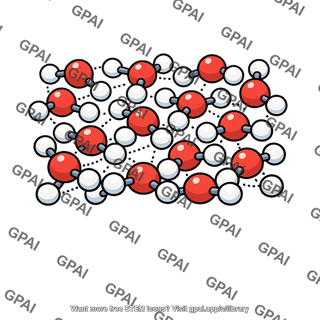 Liquid water molecular