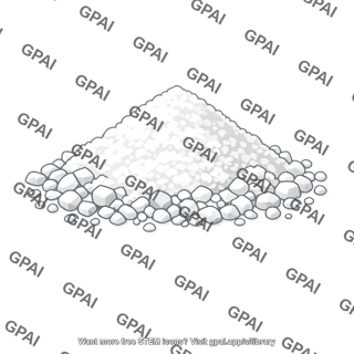 Lithium hydroxide crystalline solid