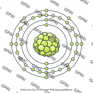 Stylized atom