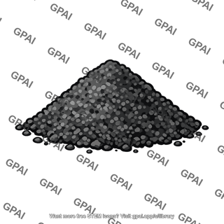 Black powder pile