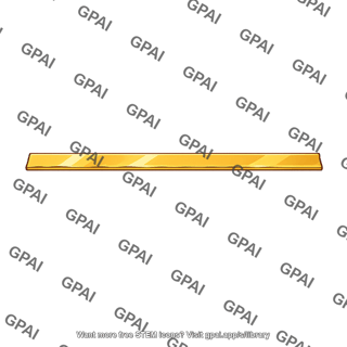 Gold foil strip