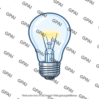 Electric incandescent lightbulb
