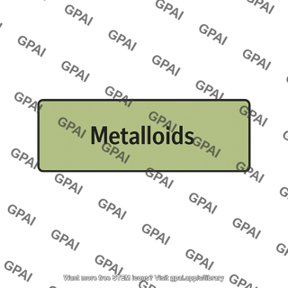 Metalloid legend marker