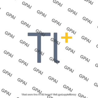 Thallium plus ion