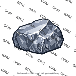 Cobalt metal chunk