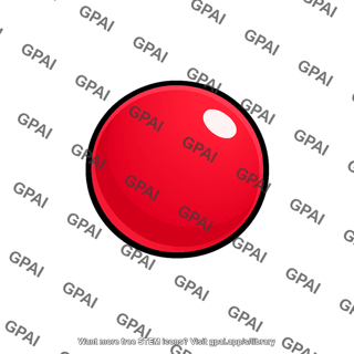 Gas molecule red