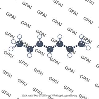 Hexane molecule