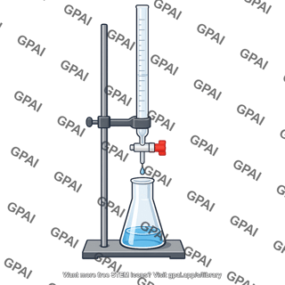 Acid base titration setup