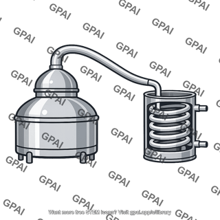 Distillation still