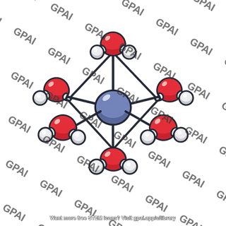 Pentaaqua complex ion