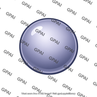 Potassium element sphere