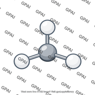Trigonal planar molecule