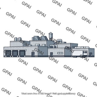 Industrial factory building