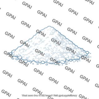 Aspirin tablet pulverized