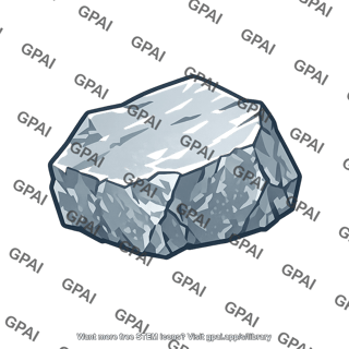 Zinc metal chunk